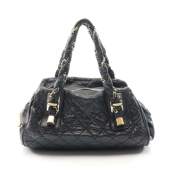 CHANEL Handbags - Chanel Matelassé Tote Bag Handbag, Lambskin Leather, Women's, Black